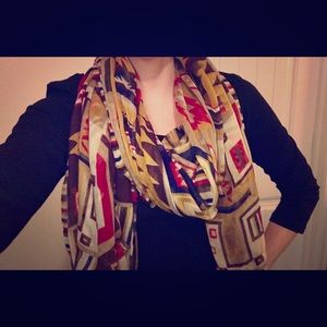Aztec lightweight scarf